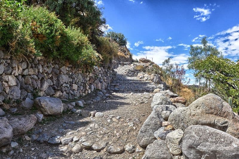 Le fameux sentier des Incas Le fameux sentier des Incas